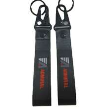 Creative Woven Ribbon Keychain Pendant And Modified Motorcycle Hook Gift Embroidered Eagle Beak Metal Keychain - 1 - View 5