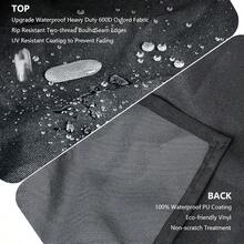 AWYYOutdoor 600D Heavy Duty Waterproof Pellet Grill Cover For Traeger Pro 22 575 SeriesTexas Z Grill 550B Etc. Full Length All Weather Protection Grill Cover Compatible With Traeger Pro 22 Cover Black - 黑色 - 查看 4