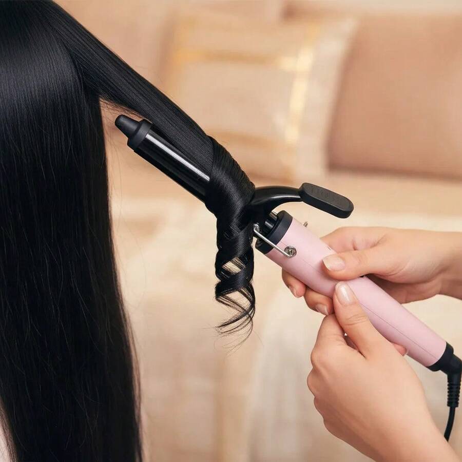 Curling Tongs & Curling Wands - Baby Pink - View 1