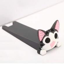 Tope de puerta creativo de dibujos animados, cuña de puerta, anti-colisión, anti-pellizco de mano, tope de puerta a prueba de viento