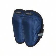 McGuire-Nicholas Gel Lite Pro - Rodilleras para piso para hombres y mujeres rodilleras ajustables de gel suave para jardinería pisos y trabajo azul marino/negro 22382Protective Kneepads - NavyNegro - Ver 1