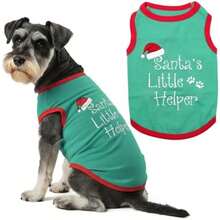 Parisian Pet Funny Christmas Holiday Dog Cat Pet Shirts tee Tanks - Naughty or Nice, , Size, Santa's Helper, Sorry Santa I Ate Your  (, )(Santa's Little Helper 3XL) - Multicolor - Ver 2