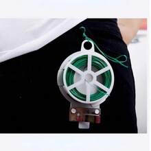 100M Nylon Garden Cable Ties Power Wire Loop Tape Flower Cable Tie Wire Multi-Function Straps Fastener Reusable Tape - As the Picture0 - View 2