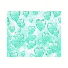 1Pc 2D Flat Vintage 90s Pink Heart Backdrop Tapestry, Durable Peach Light Beige Fabric, Easy To Hang With Hooks, For Birthday Parties, Glamour Photoshoots, Sofa Cover & Wall Decor, Picnic Blanket,Photoshoot Backdrop,Durable Fabric - 樣式 10 - 查看 3