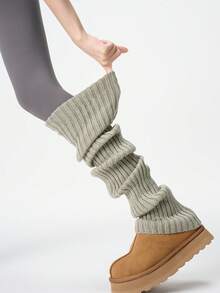 40/70cm 1/2pairs Lolita Leg Warmers Women Long Socks Wool Knitted Foot Cover Arm Warmer Y2K Autumn Winter Socks Boot Cuffs Stockings ﻿