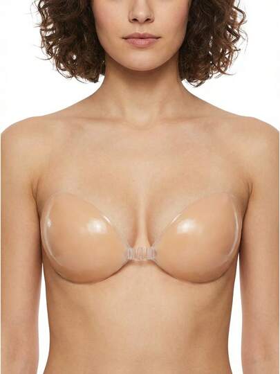 Enhanced Stickiness Push-Up Silicone Bra - Adhesive Bra Women, Off--Shoulder Dresses & Parties