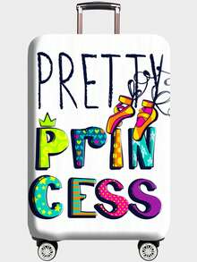 1件装可爱猫虎纹行李箱套，弹性行李箱保护套，适用于大多数标准尺寸行李箱，旅行必备，适合度假、商务出行 - 可机洗涤纶材质，旅行配件，趣味旅行设计，触感光滑，度假必备，轻便旅行配件，男女通用，机场和火车站的理想之选，机场必备 - 彩色 - 查看 15