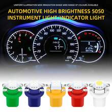 10个T5 B8.5D LED灯泡 5050SMD 汽车仪表盘指示灯 12V 汽车配件 - 均碼 - 查看 4