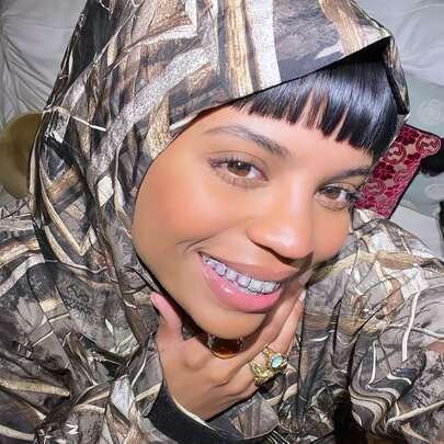 Bộ 2 viên đá lưới Unisex, mặt hở bạc và vàng, răng Hip Hop, trên và dưới, đồ trang sức răng mới lạ cho nữ