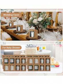 20pcs/50pcs/Pack Valentine's Day, Birthday, Party Gift Boxes, Window Display Transparent Boxes With Ropes And Cards - Multicolor - View 10