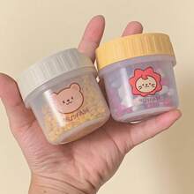 透明塑料迷你药盒，旅行便携式药盒，带提手，密封防潮药盒，多功能药盒 - 彩色 - 查看 2