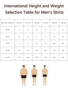 男士绅士优雅简约长袖衬衫，商务休闲 - 藍色 - 查看 6