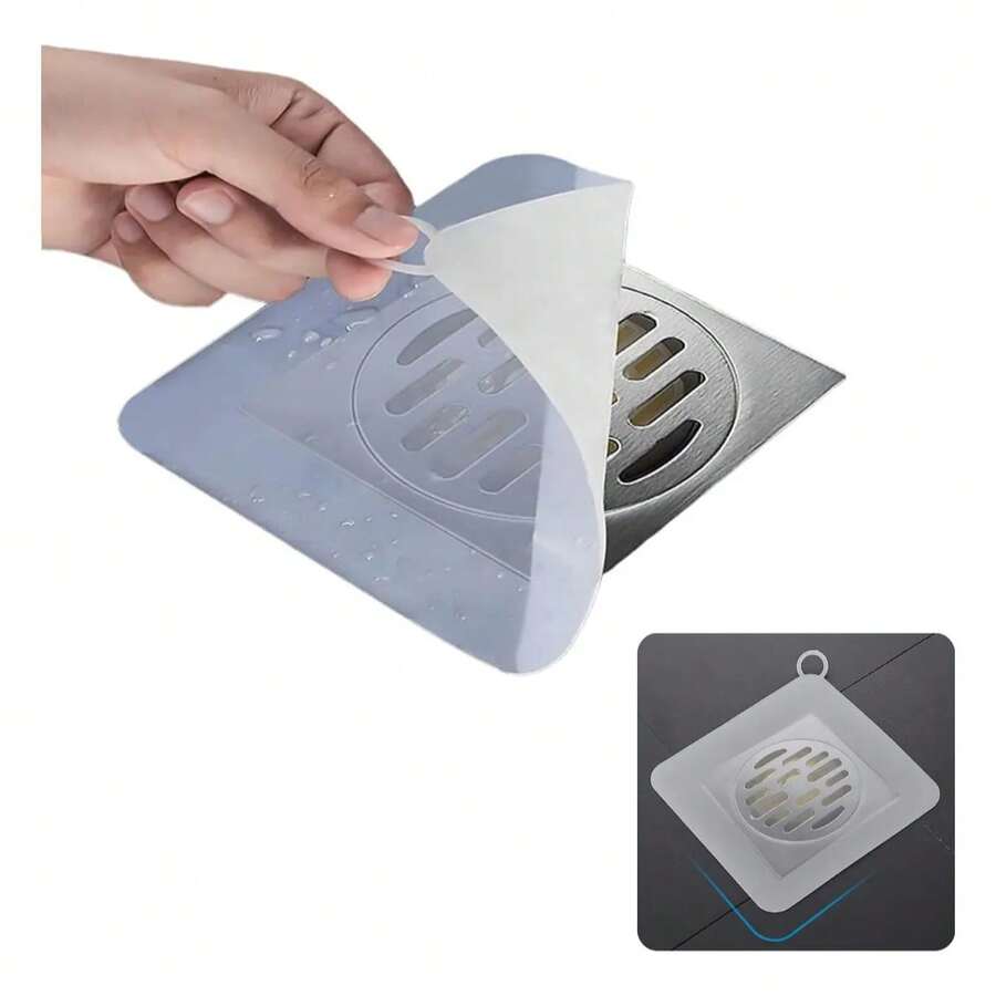 2 Drain Cover Protector Against Bad Odors And Insects 20x20 - 白色 - 查看 1