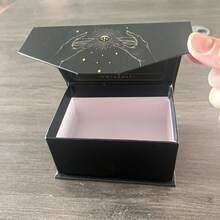 1个斋月派对用品磁性塔罗牌收纳盒、珠宝盒、小容器