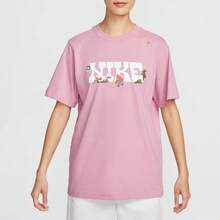 Áo thun nữ AS W NSW SS TEE GC, cổ tròn dệt kim tay ngắn TIF0607-668 - Hồng - Xem 1