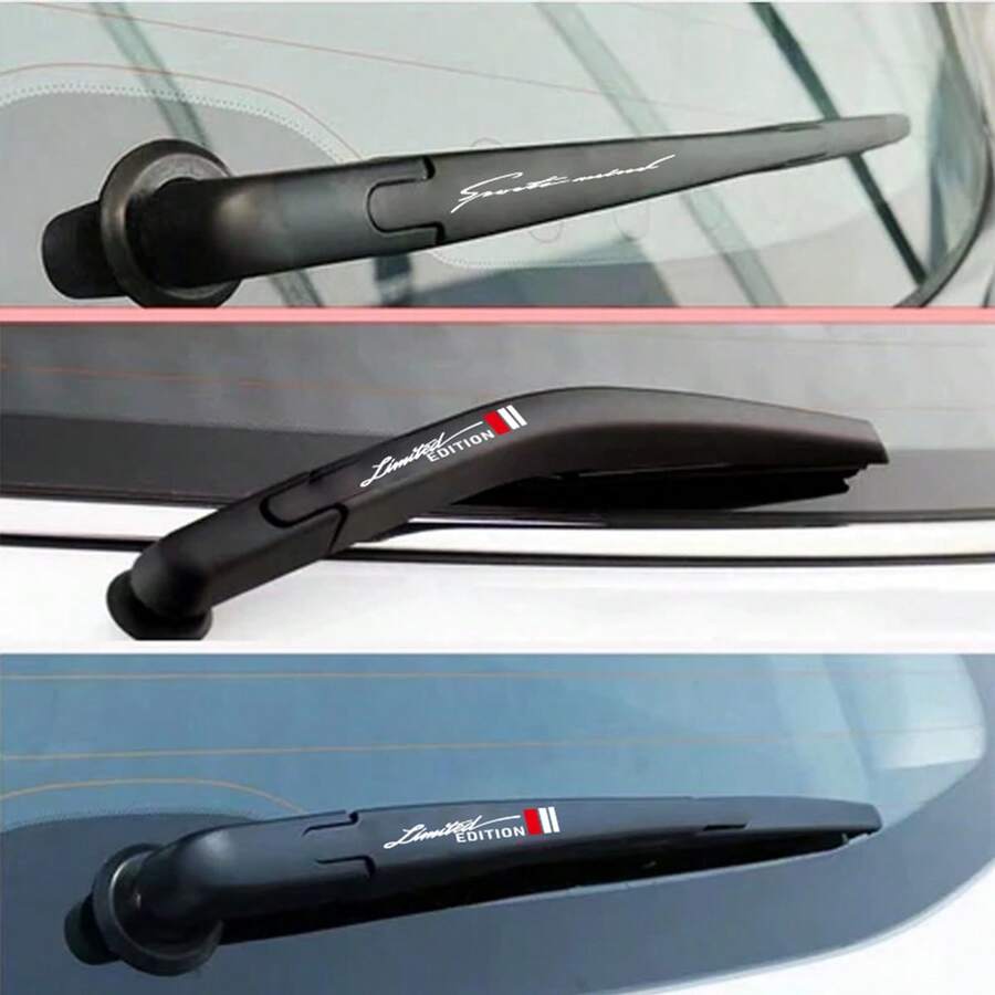 2 miếng dán kính chắn gió ô tô hình đuôi xe vẫy cho Audi, BMW M X1 X3 X5 G30 G20 F30 F10 và VW - Một cỡ - Xem 1