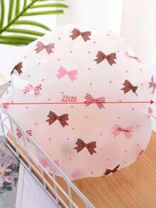 1顶女士直径36厘米弹力帽，带缎带、蝴蝶结，丝质面料，宽帽檐，适合睡眠、发型设计、美容美发等场合，丝绸缎面材质。 - 彩色 - 查看 11