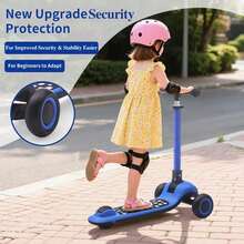 UBRAVOO Kids Scooters - Blue - View 5