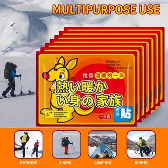 20 piezas de parche autocalentable, parche de calentamiento corporal, parche de calentamiento de pies, parche de calentamiento del útero, calentador de manos desechable activado por aire de larga duración y sin olor, parche de calentamiento de cintura y abdomen, parche de calentamiento de hombros, cuello y rodillas adecuado para mujeres, parche de calentamiento de cintura