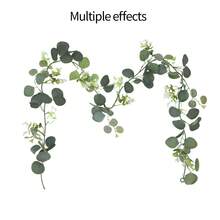 Artificial Greenery Garland Eucalyptus Faux Vines Eucalyptus Garland For Table Party Indoor Outdoor Festival Wedding Decor Gifts Birthday Graduation