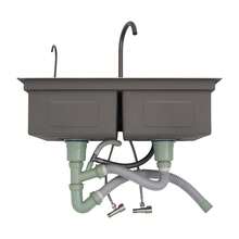 YUNRUX Kitchen Sinks - Grey - View 9