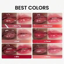 hince Raw Glow Lip Tint RAW LILAC 09 4ml - Stain Glazed, Glossy Dewy Lip Gloss, Non Sticky & Long Wearing For Natural Glass Glow, Hydrating, Moisturizing Liquid Lipstick, Vegan - 生丁香 09 - 查看 5