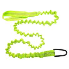 Kayak Paddle Leash Stretchable Strap  Hook Lanyard Cord Tie Boat Rope For  Kayaking Boating Canoeing - Green - View 3