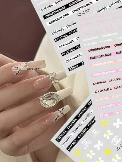 6pcs Nail Stickers, Self-Adhesive Japanese Style Thin & Flexible Nail Wraps, High Elasticity Sticker Material Adheres Well Without Cracking, Peel & Stick Design For Easy DIY Nail Decoration, Cute & Fresh Style Suitable For Students, Beginners, Daily Wear, Parties, Salons, Holidays, Fashion Gifts For Girls