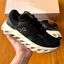Cloud Unisex Sneakers – Lightweight, Comfortable, Soft, And Stylish For Day And Night Use - 黑色關閉 - 查看 4