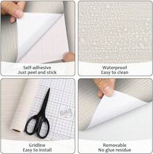 Pastel Paper - Tela Beige Y Gris - View 8