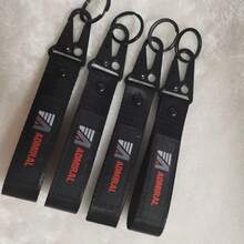 Creative Woven Ribbon Keychain Pendant And Modified Motorcycle Hook Gift Embroidered Eagle Beak Metal Keychain - 1 - View 4