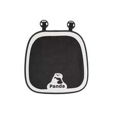 1 pernă pentru scaun auto cu desene animate cu panda de pluș, husă pentru scaun auto caldă antiderapantă, accesoriu auto de iarnă de înaltă calitate