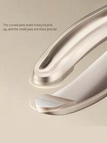 1pc Round Eyebrow And Facial Hair Removal Tweezers - Seamless Clamping, Precise Trimming Of Short Hair, Easy Combing Of Eyebrows, Beards And Sideburns - Durable Beauty Tool, Suitable For Both Men And Women. Birthday Gifts, Thanksgiving Gifts And Valentine's Day Gifts Are Ideal Choices For Presenting To Relatives And Friends