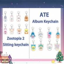 SKZ KPOP-STAY Straykid. 2 | Chaveiro de acrílico estilo anime SKZ. Chaveiro de acrílico estilo anime kawaii ATE, acessório para bolsa, presente para fãs de Star Surrounding, presente de aniversário, presente de Natal.