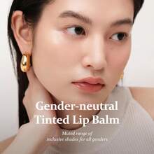 hince Mood Enhancer Lip Glow IMPASSIONED 5.5g - Natural Tinted Lip Balm For Healthy Flush Of Color, Effortless Swipe For Nourished, Soft Lips, Self Care - 熱情洋溢 - 查看 5