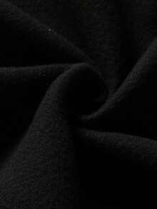 Attack On Titann Badge Graphic Hoodie, Unisex Anime Hoodie. 250g Polyester Fiber Double-Sided Printed Fleece Long-Sleeve, Autumn & Winter Casual Athletic Wear, Ultra-Soft & Cool Christmas Gift - màu đen - Xem 4