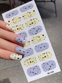 2 buc/set benzi de ojă complet ambalate, manichiură de Ziua Îndrăgostiților cu mai multe modele din care să alegeți, autocolante autoadezive impermeabile pentru unghii, decalcomanii decorative ușor de utilizat pentru unghii, cadouri pentru femei