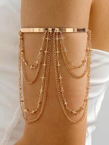 imoli 1 chiếc vòng tay tua rua kim loại cổ điển sang trọng bán chạy nhất, thích hợp cho sinh nhật, tiệc tùng, hẹn hò, quà tặng - 29847-áo ngực-G-4-EP - Xem 18