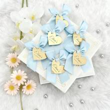 Personalized Acrylic Heart-Shaped Keepsakes, Wedding Favors, Wedding Souvenirs, Holiday Souvenirs, Party Souvenirs - Multicolor - View 3