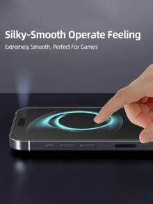 NNBILI 4入組磨砂隱私螢幕保護貼，附自動安裝套件，相容 iPhone 18/18 Pro/18 Pro Max/17/17Air/17Pro/17Pro Max/16/16E/16Pro/16Plus/16 Pro Max/15 Pro/15/14 Pro Max/14/13 Mini/12 Mini/11 Pro Max/XS Max，磨砂 9H 鋼化玻璃隱私螢幕保護貼，防刮、防指紋，相容手機殼，相容動態島，手機螢幕保護貼，手機配件，防摔、防碎 - 4件霧面 - 查看 9
