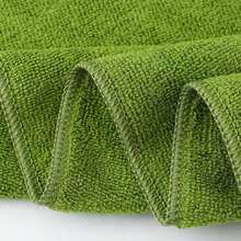 4条装绿色厨房抹布，长方形吸水毛巾，多功能清洁布，防水防污，家居必备，四季皆宜 - 綠色 - 查看 6