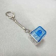 1 قطعة سحر مفتاح لوحة المفاتيح لتخفيف التوتر - سلسلة مفاتيح متعددة الألوان، لأجهزة الكمبيوتر الميكانيكية - هدية عيد الحب المثالية وإكسسوار أزياء - متعدد الألوان - مشاهدة 6