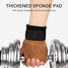 Fitness Pull-Up Assist Band, Men Pull-Up Wrist Grip Straps, Wrist Support Gloves, Bench Press Pull Training Assist, Assisted Chin-Up Bar - Multicolor - View 4