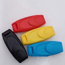 [汽车安全带夹] 1个汽车安全带夹 | 防拉伸颈部和腹部，安全带限制夹，汽车安全带停止调节夹 - 均碼 - 查看 10