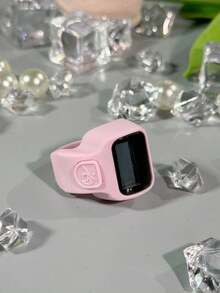 Contador de anillos digital, pantalla de alta definición, datos claros, fácil de usar, compacto y portátil - Multicolor - Ver 23