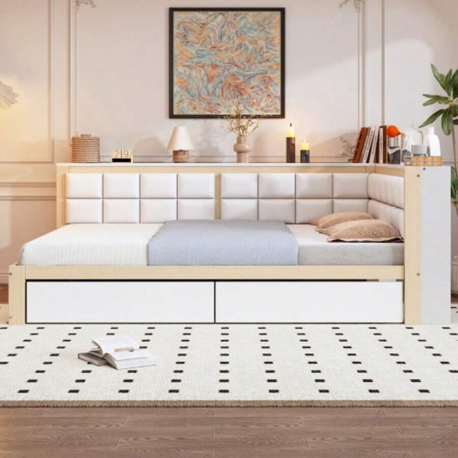 Bed Frames - Khaki - View 1