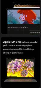 Apple 99% New Authentic Used IPad Pro 256GB/512GB Versions With 8GB RAM, 11-Inch (5th Generation) Used Tablet, 2024 Model (WLAN Version/M4 Chip/Supports Pro Pen) (Thai Version, No ESIM), Silver. - Silver - View 4