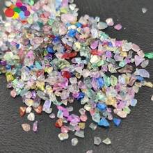 Random 10g Colorful Fantasy Gravel Is Bright In Color, Not Easy To Fade, And The Texture Is Transparent And Advanced, Which Is Suitable For Manual DIY Creation/Fleshy Potted Pavement/Wedding Scene Layout/Beads /DIY. - Multicolor - View 7