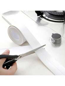 1 Stück PVC wasserdichtes schimmelresistentes Dichtungsband, selbstklebendes Abdichtungsband für Küche & Badezimmer, Heimdekoration, Herbstdekoration, Rückkehr zur Schule - Verschiedenfarbig - Übersicht 5