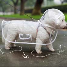 1pc Transparent Edged Waterproof Rain Coat For Cats And Dogs, Cute Transparent Pet Raincoat, Waterproof Dog Rainsuit For Outdoor Use In Rainy Days, Windproof And Waterproof For Small To Medium Dogs - Clear - View 13